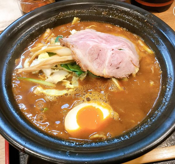 「豚カリーラーメン（940）」@ラーメン猪太の写真