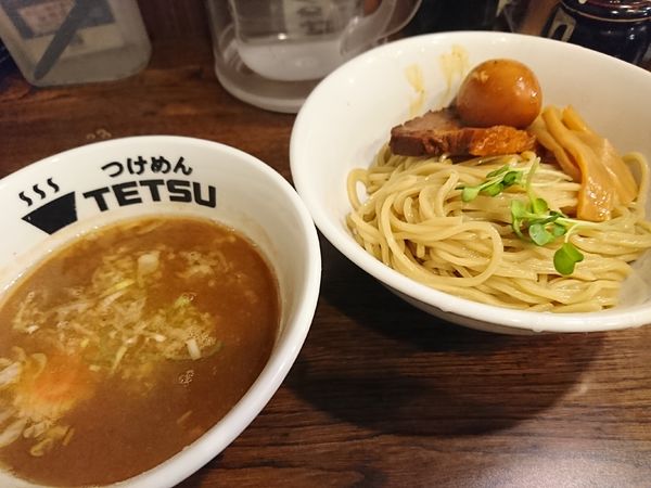「味玉つけ麺(980円)」@つけめんTETSU 千駄木本店の写真
