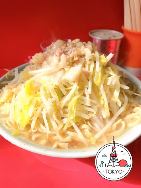 「大ラーメン全マシカタカタ」@ラーメン二郎 三田本店の写真