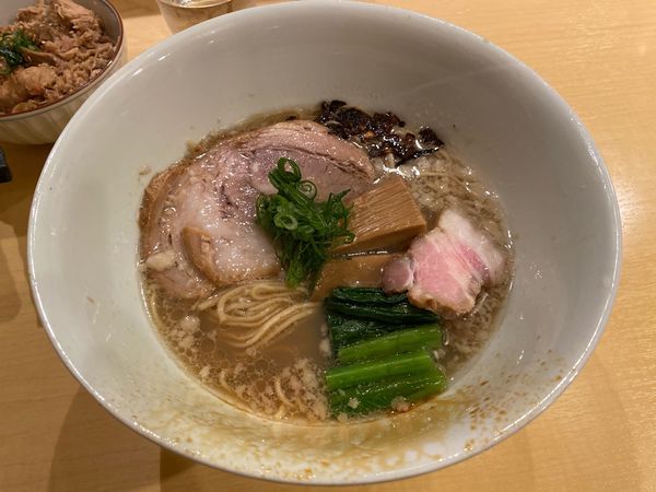 「醤油そば」@饗 くろ㐂の写真