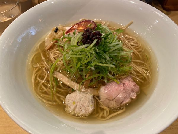 「塩そば」@饗 くろ㐂の写真