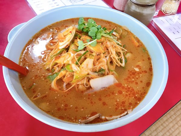 「ネギ味噌ラーメン ジャンボ チャーシュー大入」@手打らーめん 珍来軒の写真