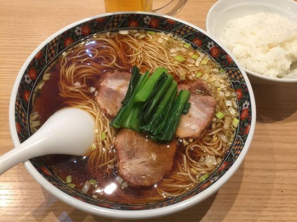 「厚切りチャーシュー麺」@寿限無担々麺 上野店の写真