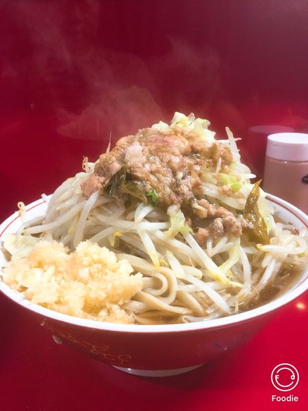 「大ラーメン ニンニクマシマシアブラ」@ラーメン二郎 越谷店の写真