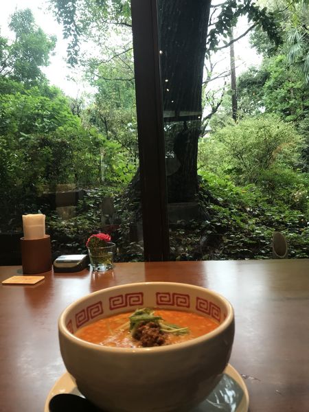 「坦坦麺   10辛」@味市場の写真