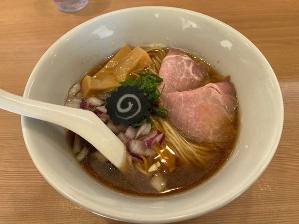 「のどぐろそば」@らぁ麺 はやし田 横浜店の写真