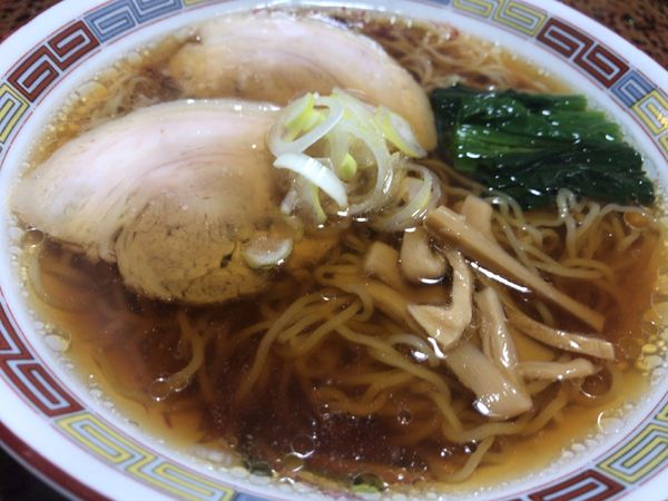 「中華そば600円」@七福の写真