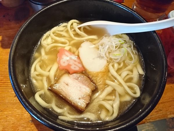 「沖縄そば」@泡盛と串カツのお店 がきんちの写真