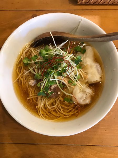 「【限定】鴨ワンタンsoba・醤油 980円」@麺屋 Hulu-luの写真