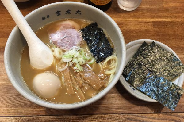 「味玉らーめん　のり」@麺屋吉左右の写真