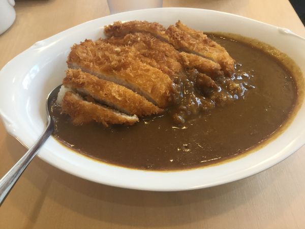 「ロースカツカレー(¥550)」@カレー屋 花一の写真