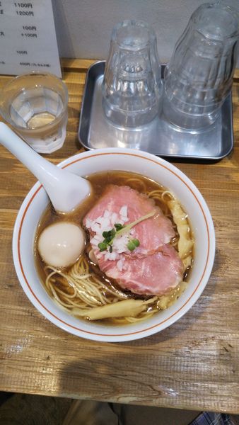 「特製煮干しそば」@麺尊 RAGEの写真