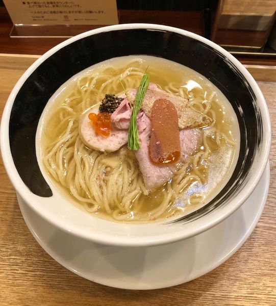 「期間限定・のどぐろ煮干の白醤油そば¥990」@麺処しろくろの写真