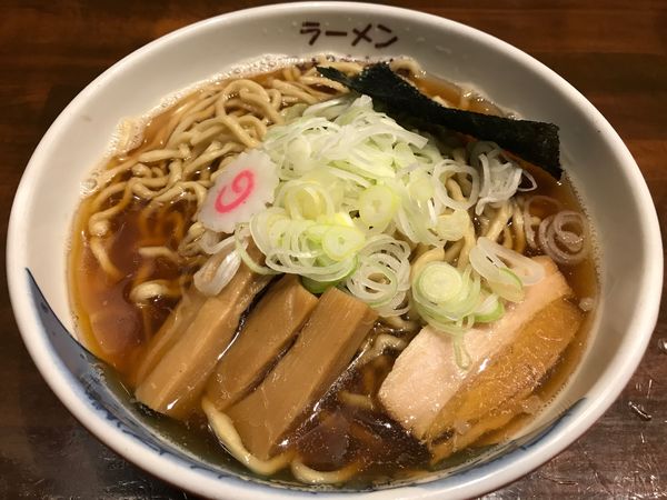 「煮干中華そば　特盛　780円」@ラーメン みなもと屋の写真