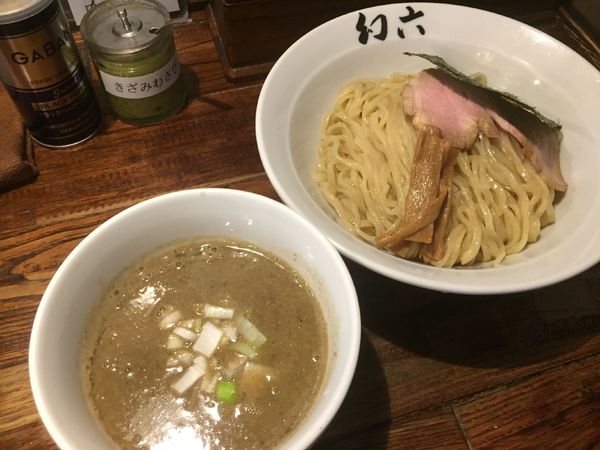 「濃厚煮干つけそば¥850」@中華そば 幻六の写真