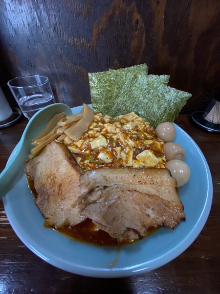 「マーボー麺　全部載せ」@麺屋 滝昇の写真