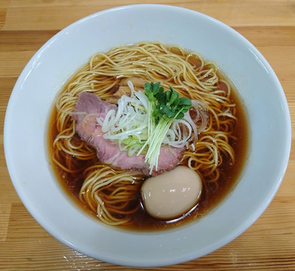 「中華そば＋味玉」@中華そば こてつの写真