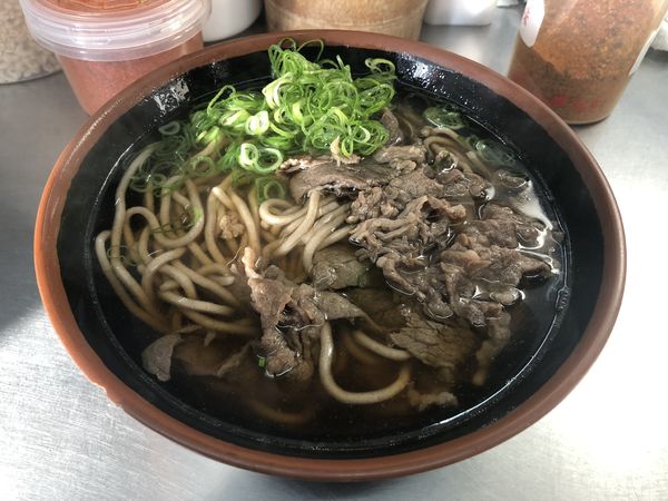 「肉そば」@錦そばの写真