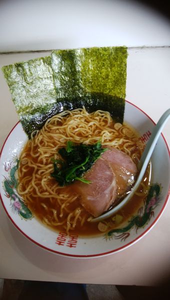 「こってりラーメン　麺固め　600円」@西海亭の写真
