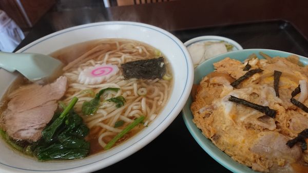 「開化丼セット」@中華 陳茶楼の写真