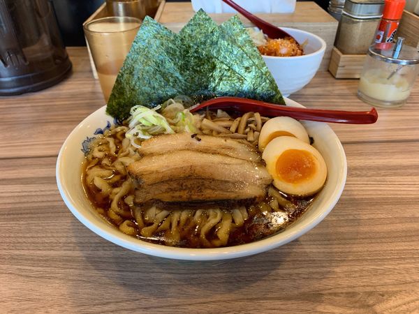 「特製醤油」@くじら食堂 nonowa東小金井店の写真