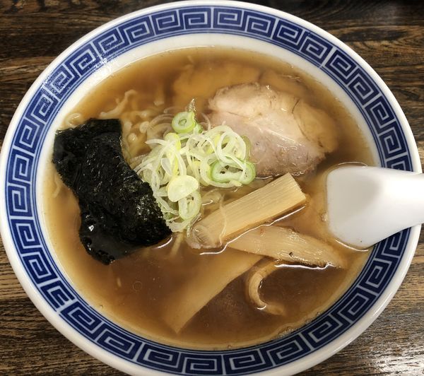 「支那そば800円」@支那そば はせべの写真