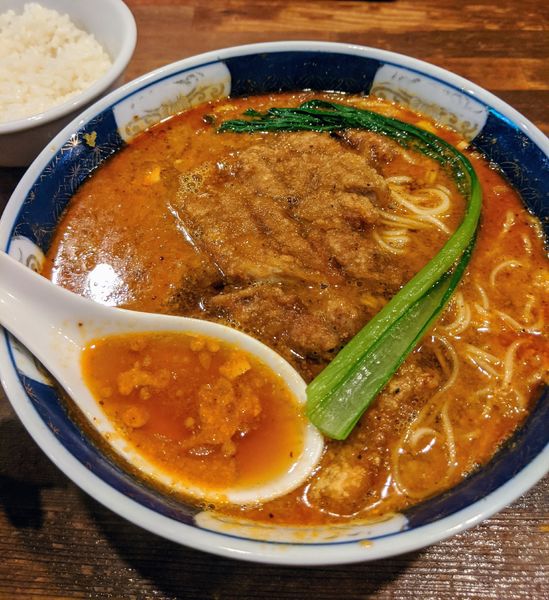 「ぱいこうだんだんめん　1,000円」@支那麺 はしご 銀座八丁目店の写真