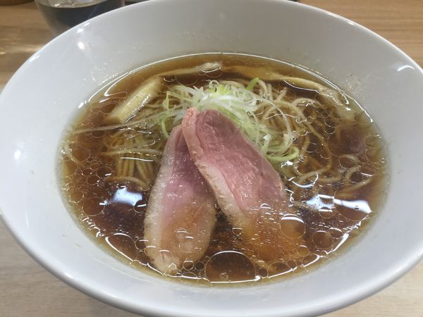 「鴨だし醤油ラーメン(¥850)」@麺堂にしきの写真