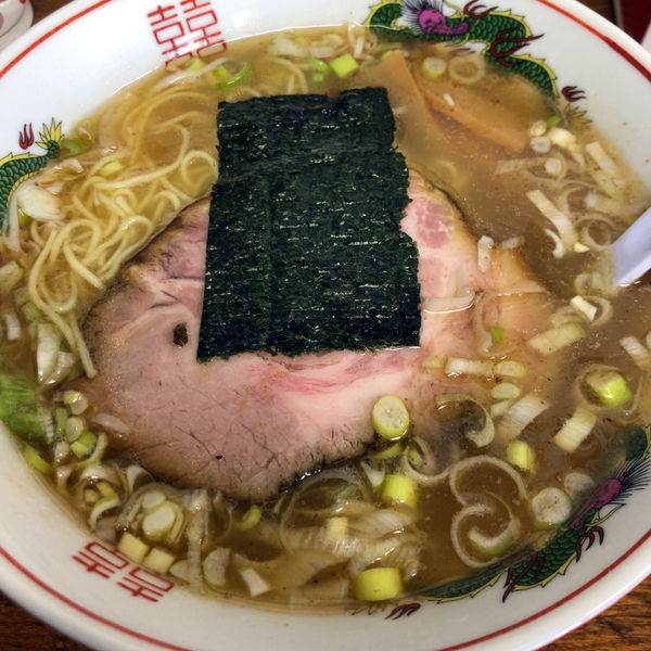 「素ラーメン（具入り）750円」@米屋の写真