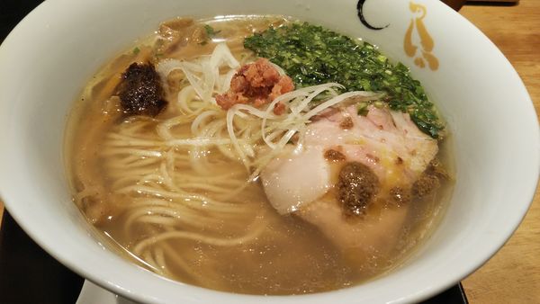 「真鯛と蛤の塩そば」@SOBAHOUSE 金色不如帰 新宿御苑本店の写真