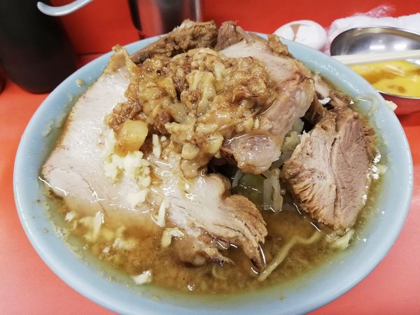 「国産ブタメン」@ラーメン富士丸 神谷本店の写真