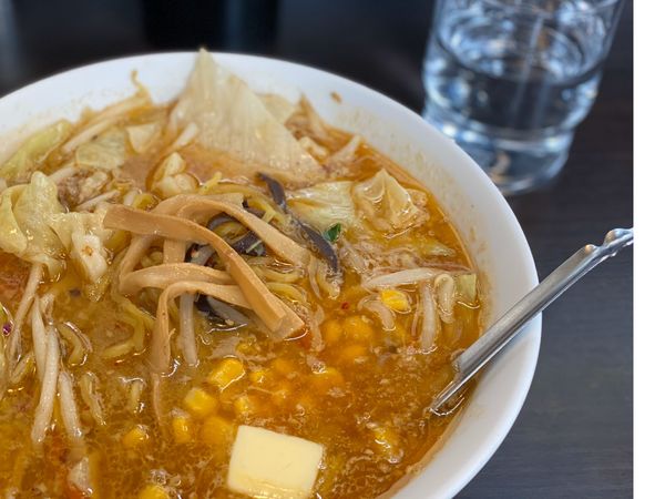 「コーンバターラーメン」@けやき すすきの本店の写真