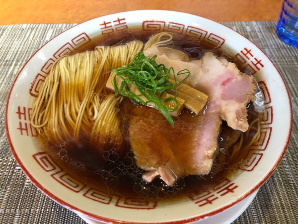 「鴨中華そば」@柴崎亭の写真