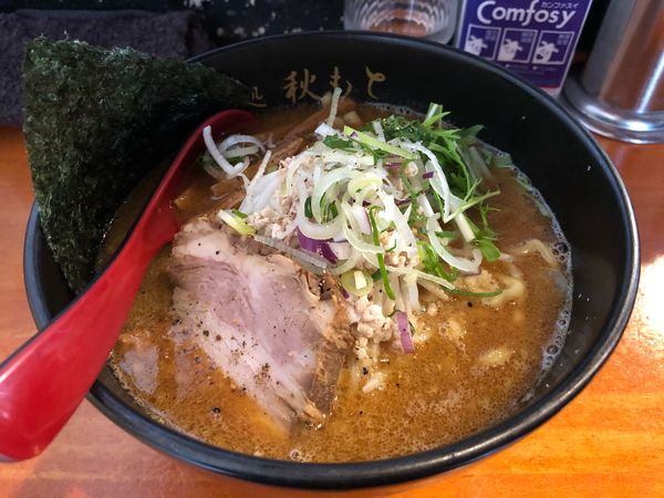「味噌ラーメン」@麺処 秋もとの写真