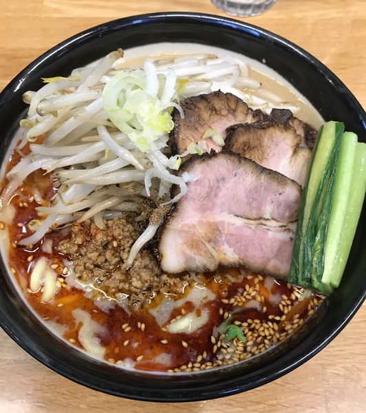 「ちゃーしゅー担々麺 ¥1010」@味噌っ子 ふっくの写真