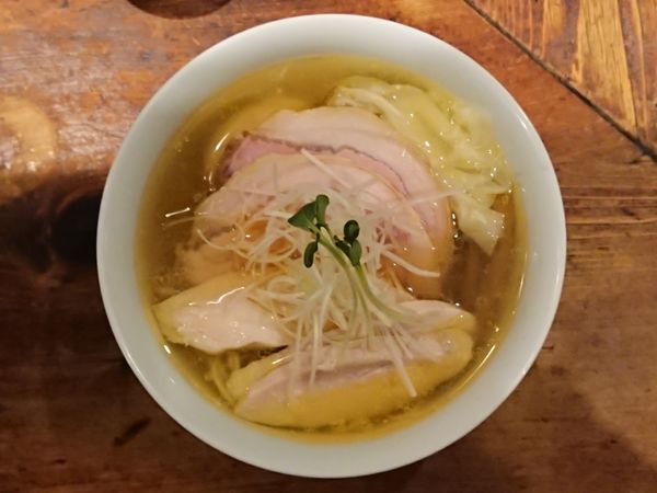 「特製塩そば」@中華そば しば田の写真