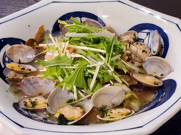 「あさりたっぷりちゃんぽん」@リンガーハット YOKOHAMA PREMIUM 横浜西口店の写真