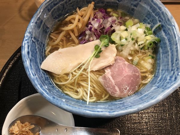 「東京軍鶏そば・醤油・大（850円）」@つけ麺 たけもとの写真