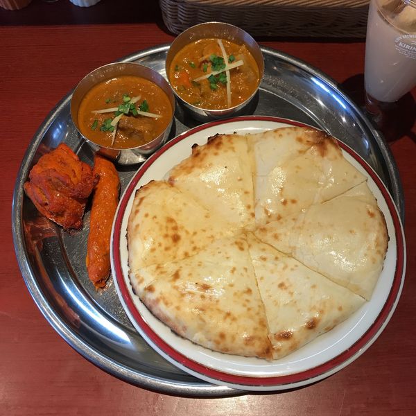 「スペシャルセット チーズナン変更」@パティヤラパレスの写真