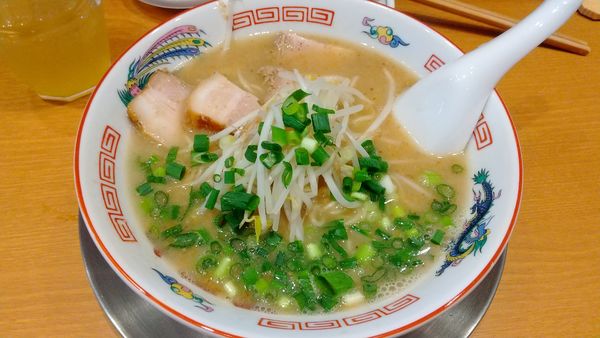 「らーめん650円」@らーめん天天有 神田の写真