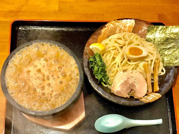 「濃厚豚骨 伊勢海老つけ麺 並」@伊勢海老つけ麺 真心堂 瑞穂店の写真