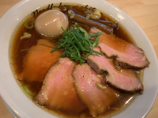 「醤油煮玉子チャーシュー1120円」@麺庵ちとせの写真