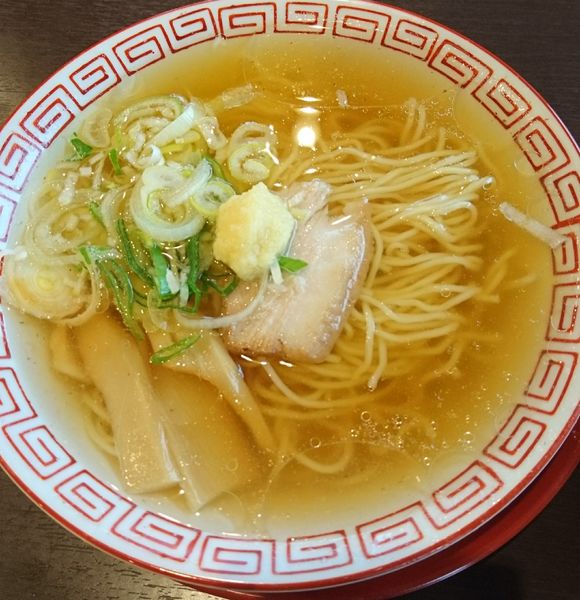 「塩中華そば」@本格中華そば えるもの写真