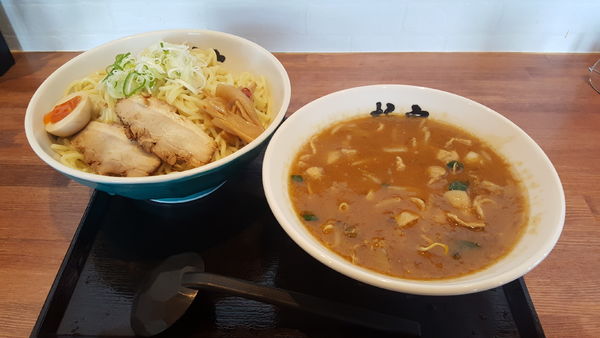 「柳屋つけ麺大盛3玉」@柳家 一関店の写真