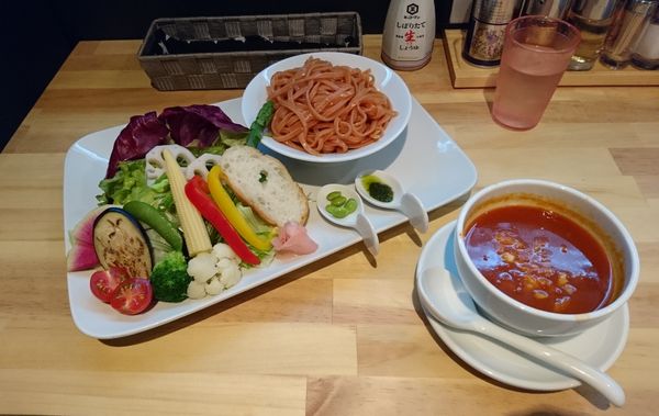 「つけ麺女子 大盛 リゾット」@ふかや女子流 アイモの写真