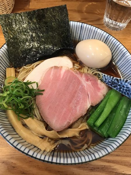 「味玉醤油そば」@中華そば きなりの写真