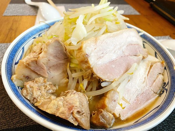 「がっつりブタ麺　1050えん」@K Dinerの写真