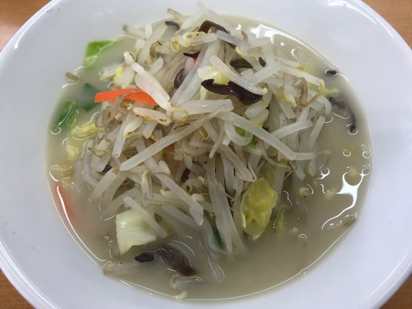 「鶏塩タンメン」@富白 御徒町本店の写真