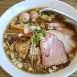 特製らぁ麺+黒醤油和え玉