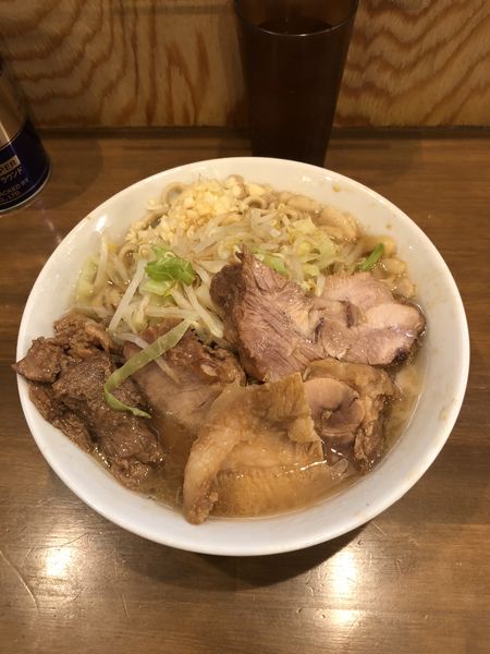 「小豚ラーメン」@ラーメン二郎 前橋千代田町店の写真